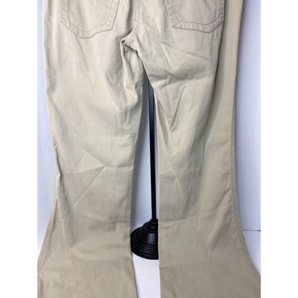 Periscope  Madewell Soft Tan Size 5 Flare Tan Business Casual Pants - Picture 7 of 14